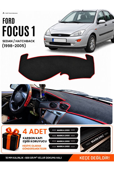 e-biz Ford Focus 1 (1998-2005) Compatible Glove Box Cover, Glove Box Case - B...