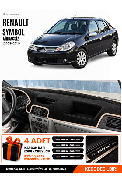 e-biz Renault Symbol Airbag-Free (2008-2011) Compatible Glove Box Cover, Glov...