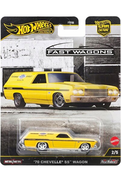 HOT WHEELS Cultură Auto Premium Wagone Rapide set de 5 mașini JBK51, 67-69, 87