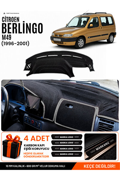 e-biz Citroen Berli̇ngo M49 (1996-2001) Compatible Glove Box Cover, Glove Box...