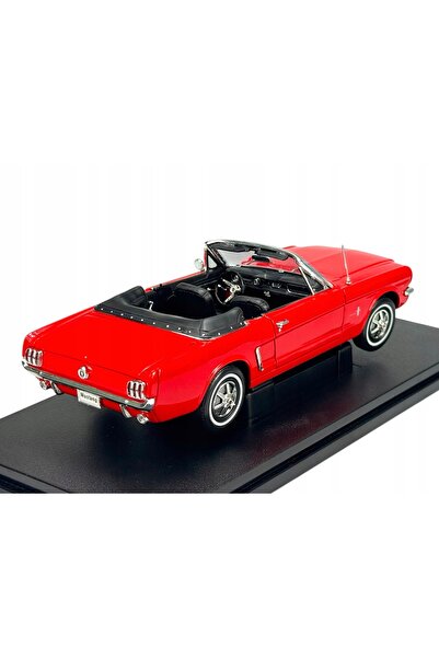 WELLY 1964 1/2 FORD MUSTANG MODEL METALIC 1:18 ROȘU