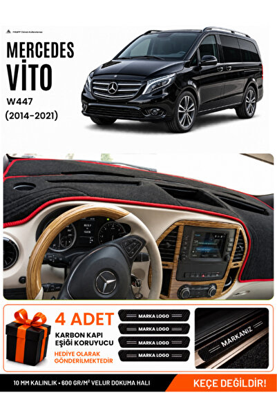 e-biz Mercedes Vi̇to W447 (2014-2021) Compatible Glove Box Cover, Glove Box C...