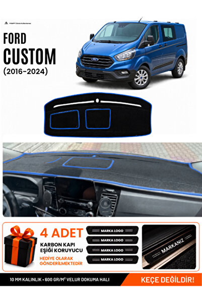 e-biz Ford Transit Custom (2016-2024) Compatible Glove Box Cover, Glove Box C...