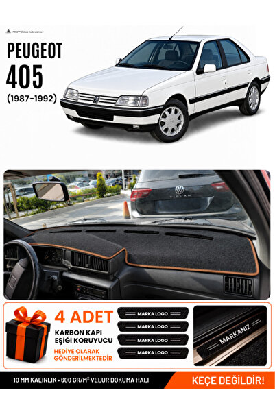 e-biz Peugeot 405 (1987-1992) Compatible Glove Box Cover, Glove Box Case - Bl...