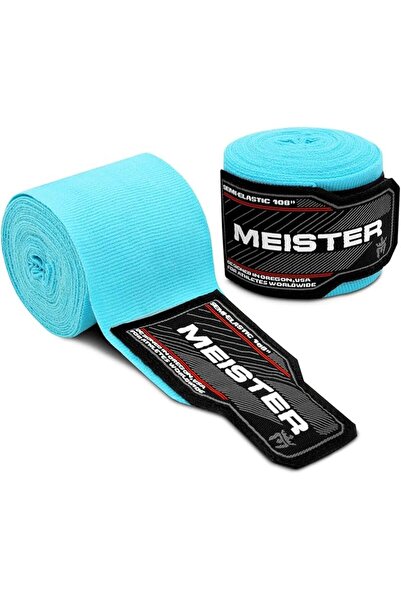 Meister لفائف قطنية مرنة للذراعين مقاس 108 بوصة للملاكمة وفنون القتال المختلط...