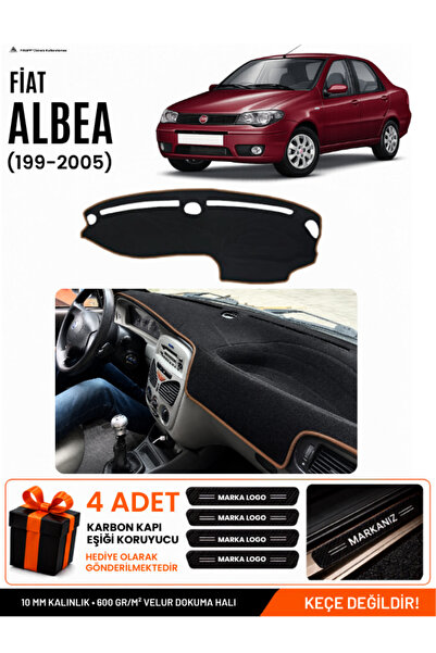 e-biz Fiat Albea (1999-2005) Compatible Glove Box Cover, Glove Box Case - Bla...