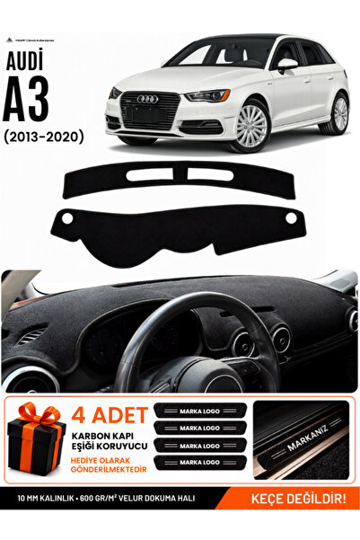 e-biz Audi A3 (2013-2020) Compatible Glove Box Protection, Glove Box Cover, G...