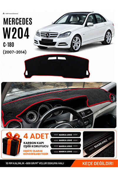 e-biz Mercedes W204 C180 (2007-2014) Compatible Glove Box Cover, Glove Box Ca...