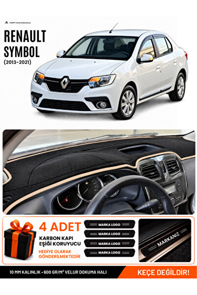 e-biz Renault Symbol Short Type 1 (2013-2021) Compatible Glove Box Cover, Glo...