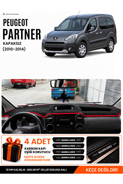 e-biz Peugeot Partner Screened Coverless (2010-2014) Compatible Dashboard Cov...