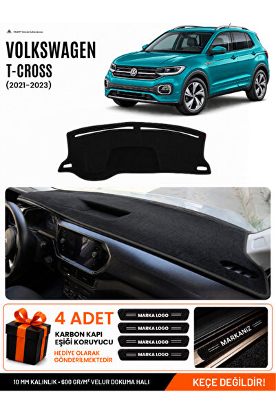e-biz Volkswagen T-Cross (2021-2023) Compatible Glove Box Protection, Glove B...
