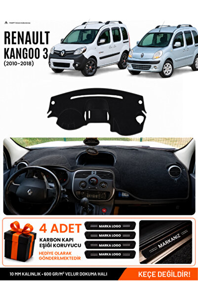 e-biz Renault Kangoo 3 (2010-2018) Compatible Glove Box Protection, Glove Box...