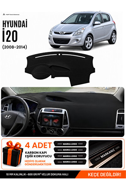 e-biz Hyundai̇ İ20 (2008-2014) Compatible Glove Box Protection, Glove Box Cov...