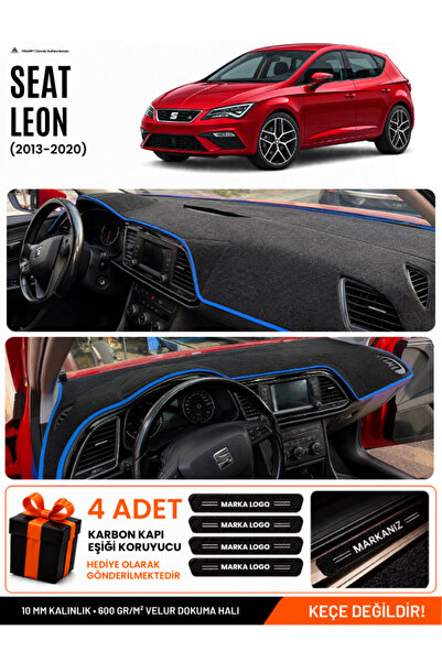 e-biz Seat Leon (2013-2020) Compatible Glove Box Protection, Glove Box Cover,...
