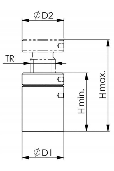 Format Burghiu DIN1869 hssetialn, tip TF 5x245mm formă