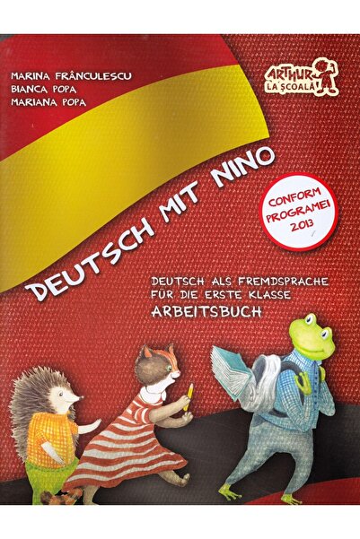 Grupul Editorial Art Germană cu caietul de lucru Nino - Marina Franculescu, B...
