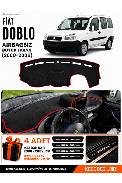 e-biz Fiat Doblo (2000-2008) Large Screen Without Airbags Compatible Dashboar...