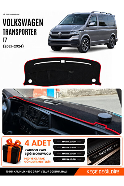 e-biz Volkswagen Transporter T7 (2021-2024) Compatible Dashboard Cover, Dashb...