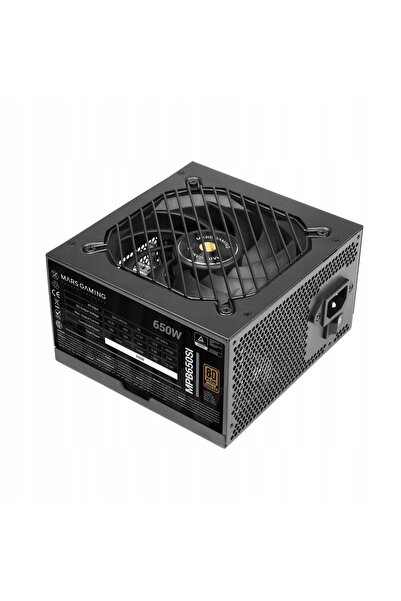 MARS GAMİNG TACENS MPB650SI 650W Sursă de alimentare ATX cu 24 de pini, Negru