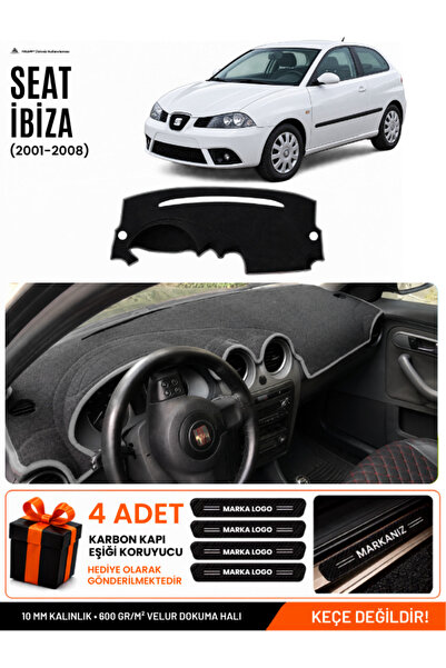 e-biz Seat Ibiza (2001-2008) Compatible Glove Box Protection, Glove Box Cover...