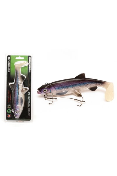 NO BRAND CORMORAN DE CAUCIUC ARMAT PLOWMAN SHAD - PU-23,0 cm