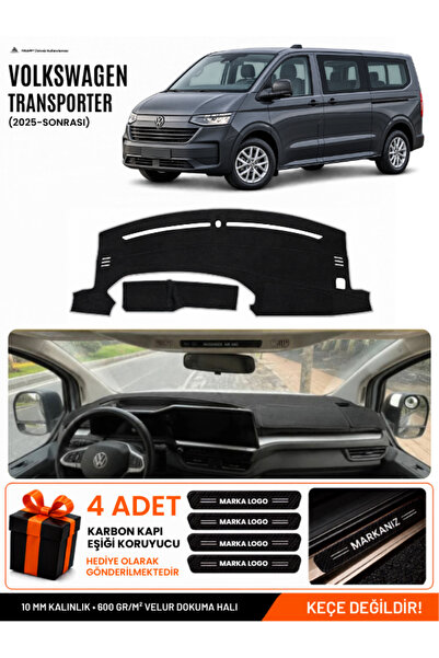 e-biz Volkswagen Transporter (2025-Later) Compatible Dashboard Cover, Dashboa...