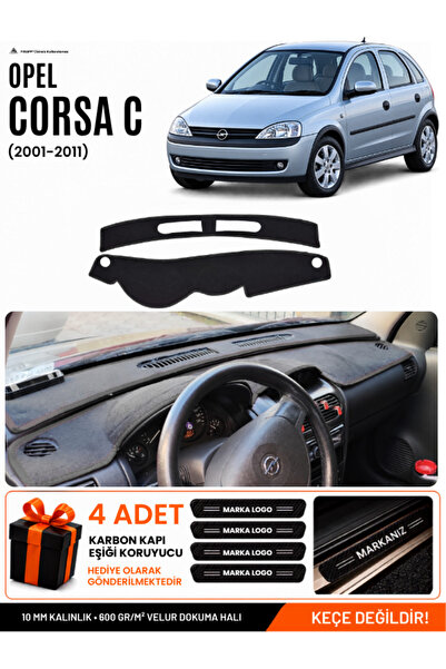 e-biz Opel Corsa C (2001-2011) Compatible Glove Box Protection, Glove Box Cov...