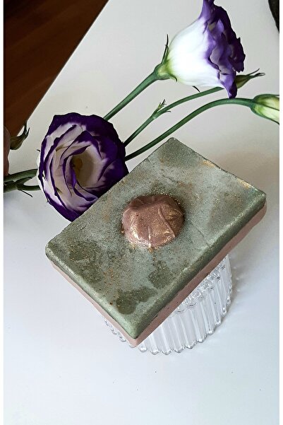 ArtINA esmaraldchic Sapun corp cu uleiuri esentiale, parfum ciocolata si menta, decorat, handmade,