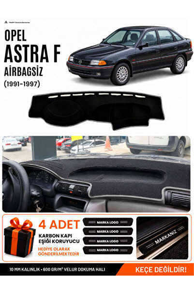 e-biz Opel Astra F Airbagsiz (1991-1997) Compatible Dashboard Cover, Dashboar...