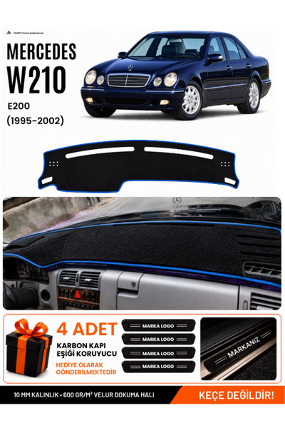 e-biz Mercedes W210 E200 (1995-2002) Compatible Glove Box Cover, Glove Box Ca...