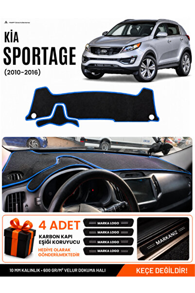 e-biz Kia Sportage (2010-2016) Compatible Glove Box Protection, Glove Box Cov...