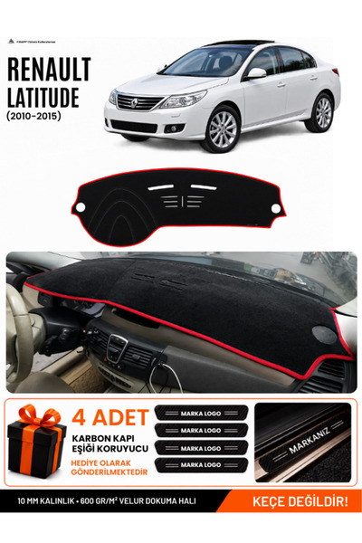 e-biz Renault Latitude (2010-2015) Compatible Glove Box Cover, Glove Box Case...