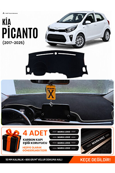 e-biz Kia Picanto (2017-2025) Compatible Glove Box Protection, Glove Box Cove...