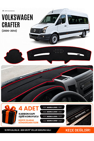 e-biz Volkswagen Crafter (2006-2014) Compatible Dashboard Cover, Dashboard Ca...