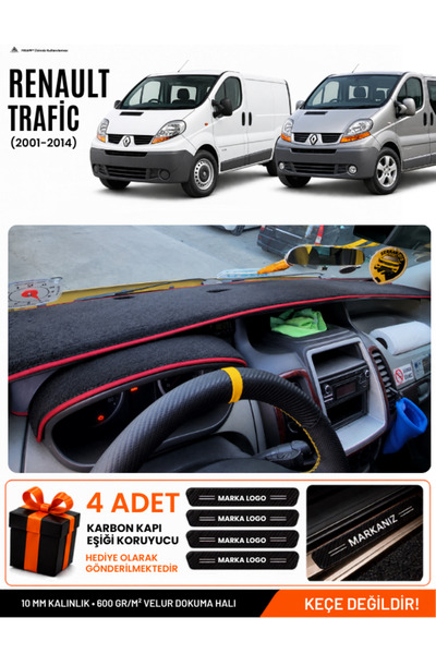 e-biz Renault Trafic (2001-2014) Compatible Glove Box Cover, Glove Box Case -...