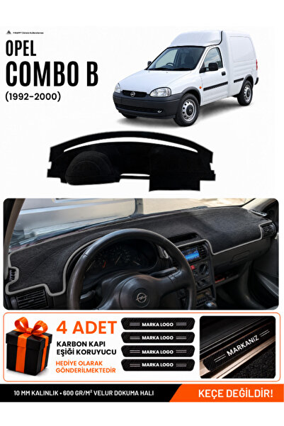 e-biz Opel Combo B (1992-2000) Compatible Glove Box Protection, Glove Box Cov...