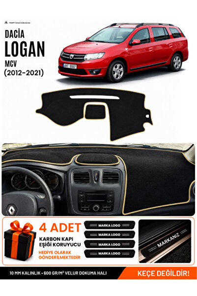 e-biz Daci̇a Logan Mcv (2012-2021) Compatible Dashboard Cover, Dashboard Case...