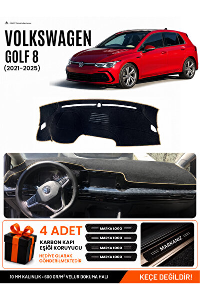 e-biz Volkswagen Golf 8 (2021-2025) Compatible Glove Box Cover, Glove Box Cas...