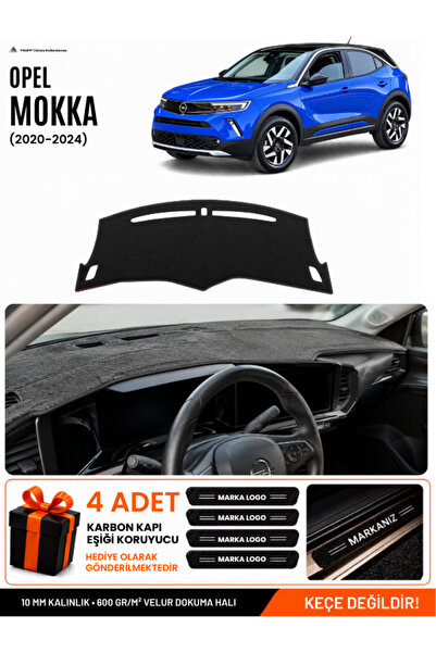 e-biz Opel Mokka (2020-2025) Compatible Glove Box Protection, Glove Box Cover...