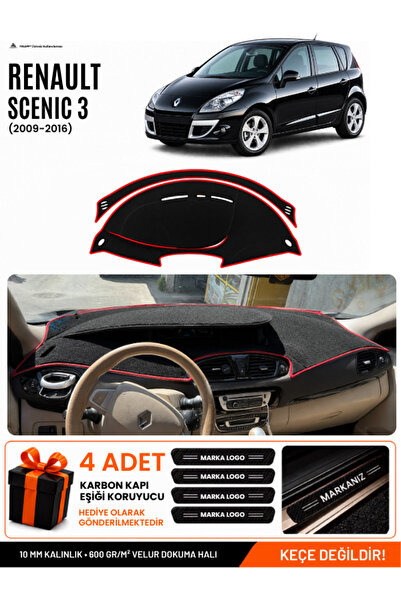 e-biz Renault Scenic 3 (2009-2016) Compatible Glove Box Cover, Glove Box Case...