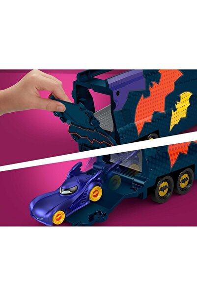 FISHER-PRICE BABY FISHER PRICE BATMAN BATWHEELS BAT-BIG RIG transportator de ...