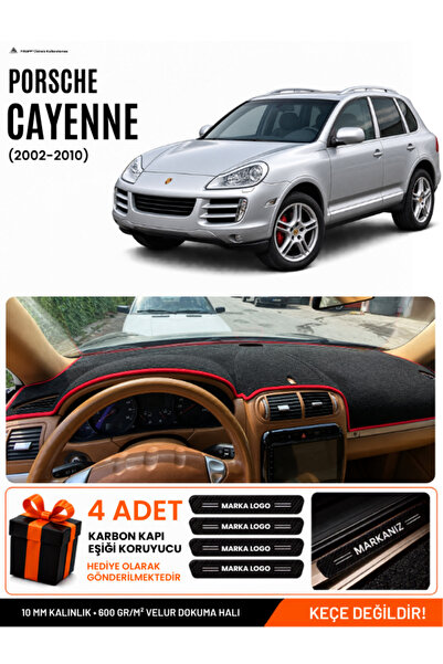e-biz Porsche Cayenne (2002-2010) Compatible Dashboard Cover, Dashboard Case ...