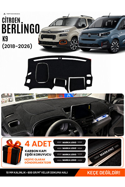 e-biz Citroen Berlingo K9 (2018-2026) Compatible Glove Box Cover, Glove Box C...