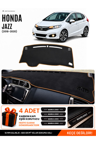 e-biz Honda Jazz (2018-2020) Compatible Glove Box Cover, Glove Box Case - Bla...