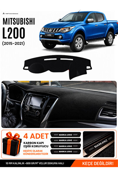 e-biz Mitsubishi L200 (2015-2021) Compatible Glove Box Protection, Glove Box ...