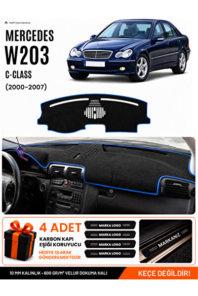 e-biz Mercedes W203 C-Class (2000-2007) Compatible Glove Box Cover, Glove Box...