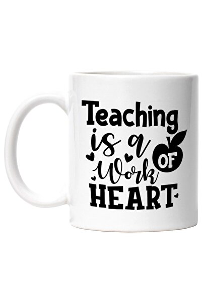 INOVATIX Personalized white mug, Teaching is a work of heart, INOVA