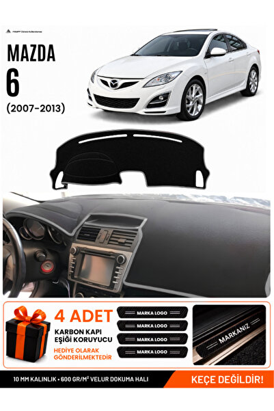 e-biz Mazda 6 (2007-2013) Compatible Glove Box Protection, Glove Box Cover, G...