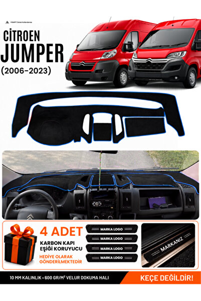 e-biz Citroen Jumper (2006-2024) Compatible Dashboard Cover, Dashboard Case -...