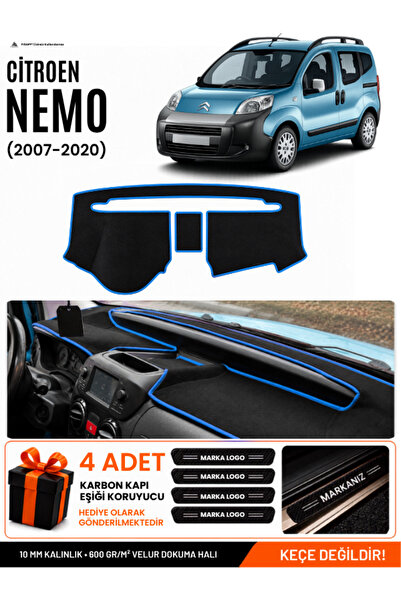 e-biz Citroen Nemo (2007-2020) Compatible Glove Box Protection, Glove Box Cov...